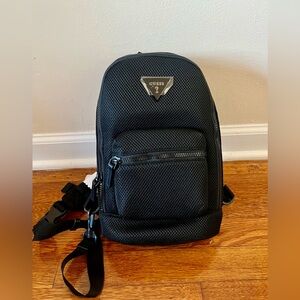 GUESS Men's Black Crossbody Bag